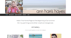 Desktop Screenshot of annharris.net
